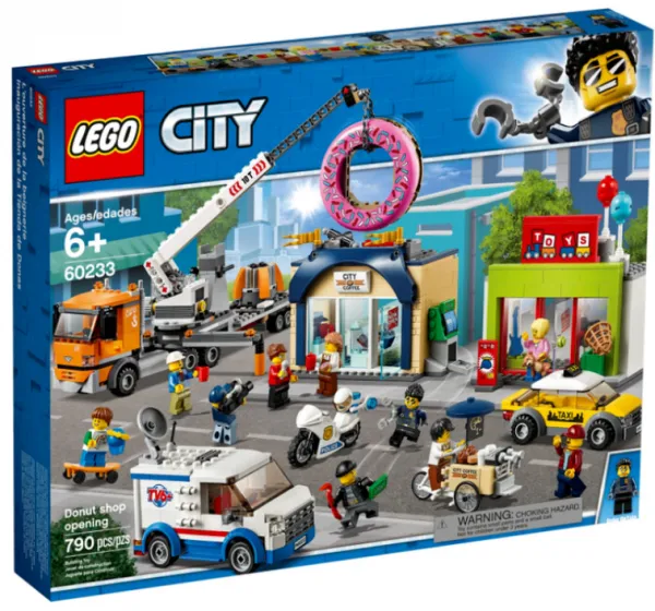 LEGO City 60233 Donut Shop Opening Lego ve Yapı Oyuncakları