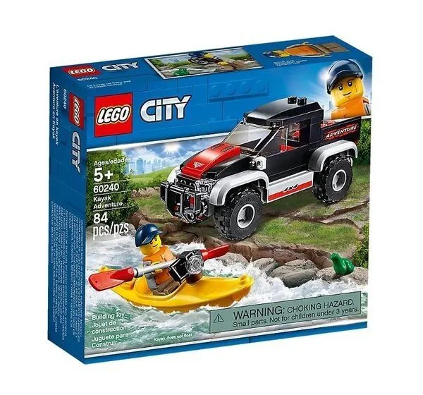 LEGO City 60240 Great Vehicles Kayak Adventure Lego ve Yapı Oyuncakları