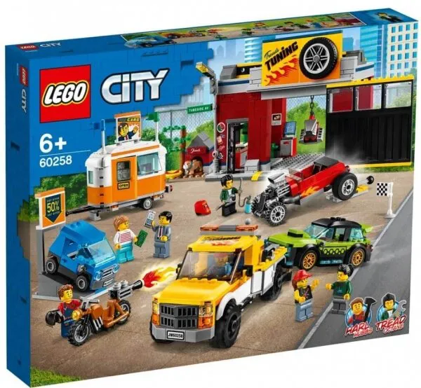 LEGO City 60258 Tuning Workshop Lego ve Yapı Oyuncakları