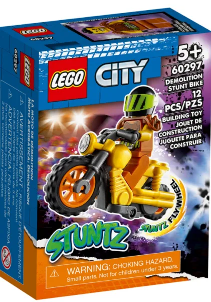 LEGO City 60297 Demolition Stunt Bike Lego ve Yapı Oyuncakları