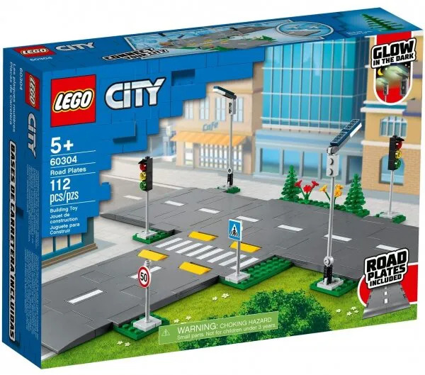LEGO City 60304 Road Plates Lego ve Yapı Oyuncakları