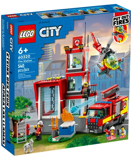 LEGO City 60320 Fire Station Lego ve Yapı Oyuncakları