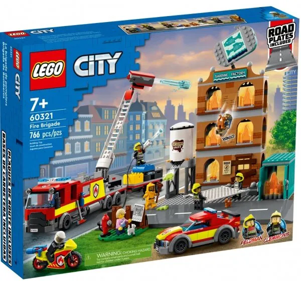 LEGO City 60321 Fire Brigade Lego ve Yapı Oyuncakları