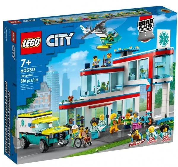 LEGO City 60330 Hospital Lego ve Yapı Oyuncakları