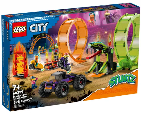 LEGO City 60339 Double Loop Stunt Arena Lego ve Yapı Oyuncakları