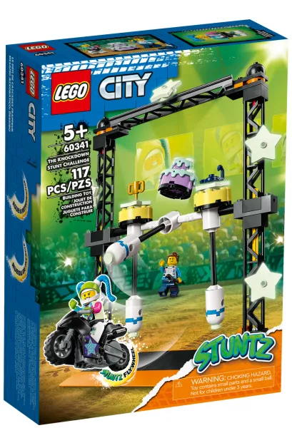 LEGO City 60341 The Knockdown Stunt Challenge Lego ve Yapı Oyuncakları