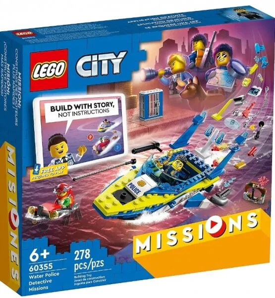 LEGO City 60355 Water Police Detective Missions Lego ve Yapı Oyuncakları