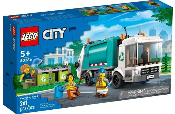 LEGO City 60386 Recycling Truck Lego ve Yapı Oyuncakları