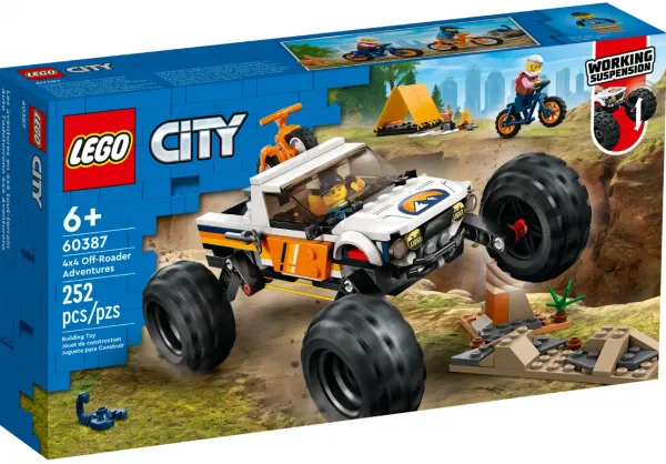 LEGO City 60387 4x4 Off Roader Adventures Lego ve Yapı Oyuncakları