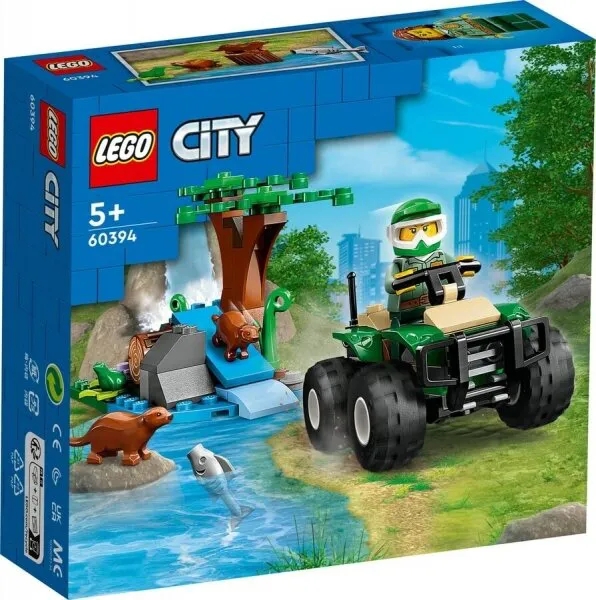 LEGO City 60394 ATV and Otter Habitat Lego ve Yapı Oyuncakları