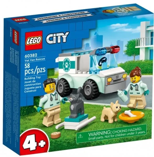 LEGO City Veteriner 60382 Vet Van Rescue Lego ve Yapı Oyuncakları