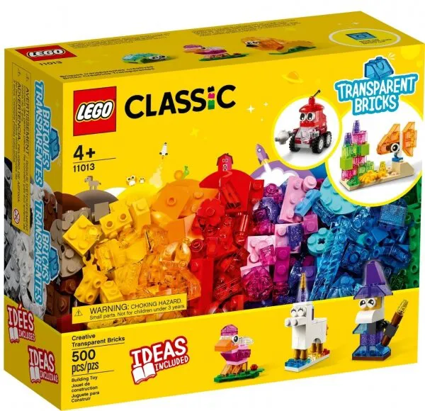 LEGO Classic 11013 Creative Transparent Bricks Lego ve Yapı Oyuncakları