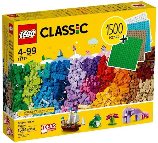 LEGO Classic 11717 Bricks Plates Lego ve Yapı Oyuncakları