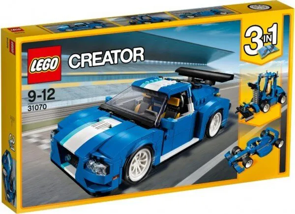 LEGO Creator 31070 Turbo Track Racer Lego ve Yapı Oyuncakları