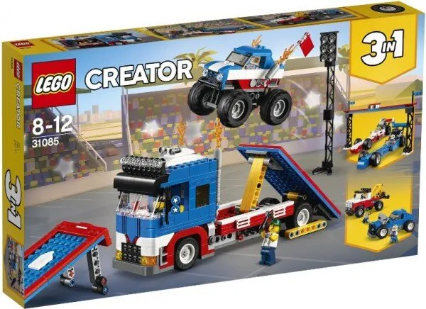 LEGO Creator 31085 Mobile Stunt Show Lego ve Yapı Oyuncakları