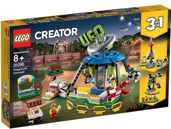 LEGO Creator 31095 Fairground Carousel Lego ve Yapı Oyuncakları