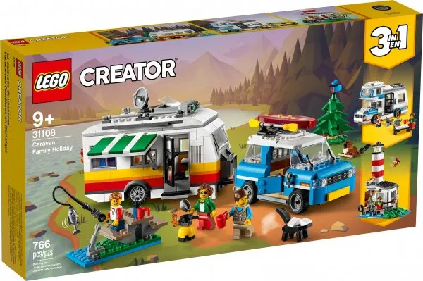LEGO Creator 31108 Caravan Family Holiday Lego ve Yapı Oyuncakları