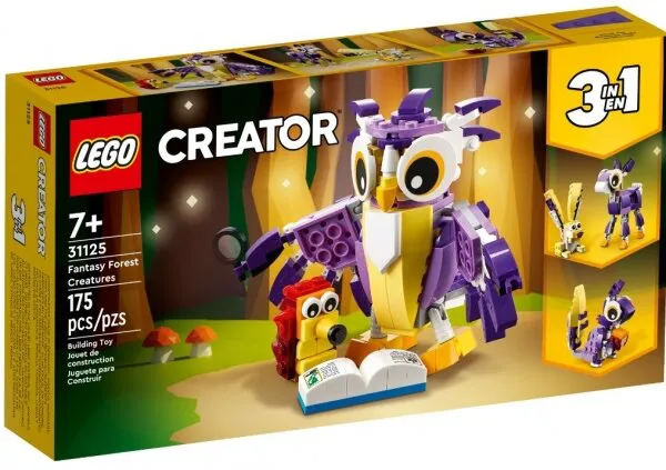 LEGO Creator 31125 Fantasy Forest Creatures Lego ve Yapı Oyuncakları