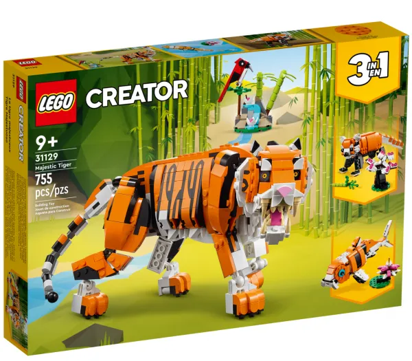 LEGO Creator 31129 Majestic Tiger Lego ve Yapı Oyuncakları