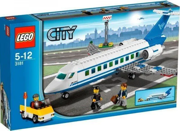 LEGO Creator 3181 Passenger Plane Lego ve Yapı Oyuncakları