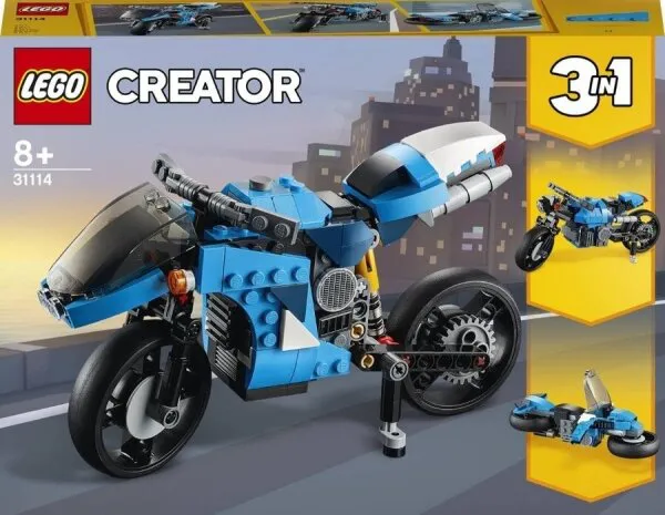 LEGO Creator 3ü 1 31114 Superbike Lego ve Yapı Oyuncakları