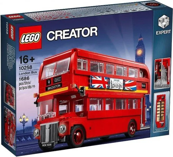 LEGO Creator Expert 10258 London Bus Lego ve Yapı Oyuncakları