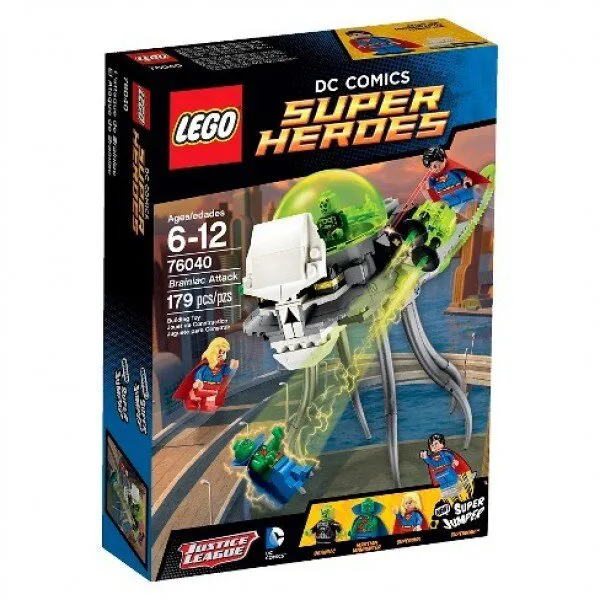 LEGO DC Comics Super Heroes 76040 Brainiac Attack Lego ve Yapı Oyuncakları