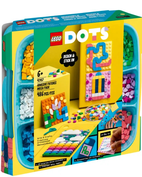 LEGO Dots 41957 Adhesive Patches Mega Pack Lego ve Yapı Oyuncakları