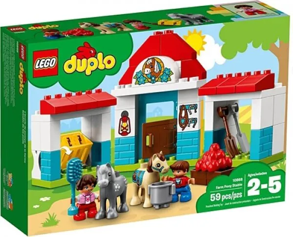 LEGO Duplo 10868 Farm Pony Stable Lego ve Yapı Oyuncakları