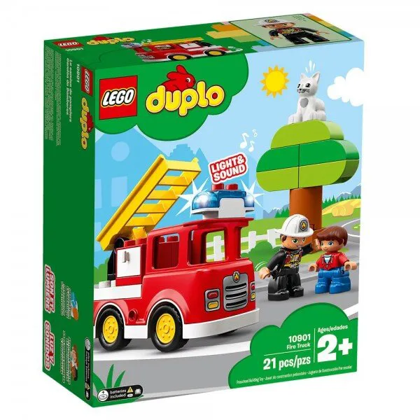 LEGO Duplo 10901 Town Fire Truck Lego ve Yapı Oyuncakları