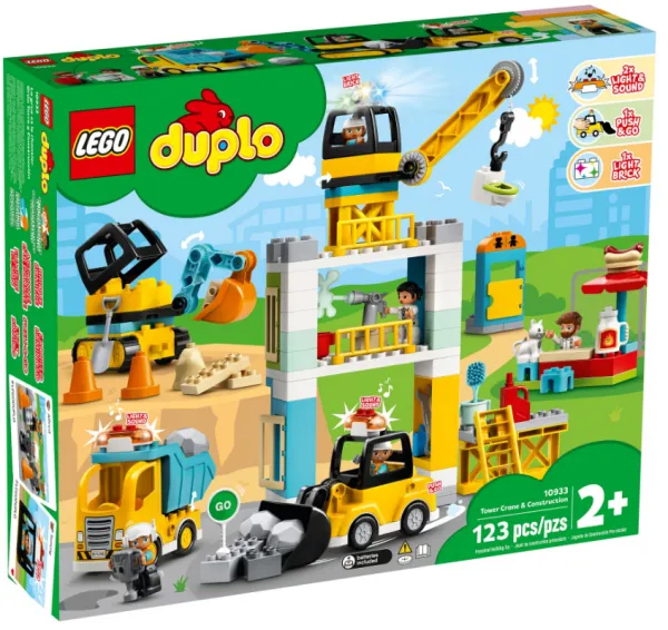 LEGO Duplo 10933 Tower Crane Construction Lego ve Yapı Oyuncakları