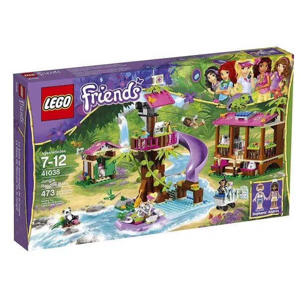 LEGO Friends 41038 Jungle Rescue Base Lego ve Yapı Oyuncakları