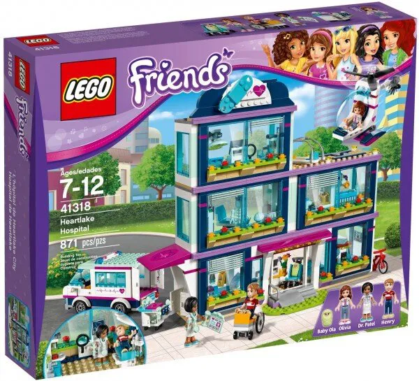 LEGO Friends 41318 Heartlake Hospital Lego ve Yapı Oyuncakları