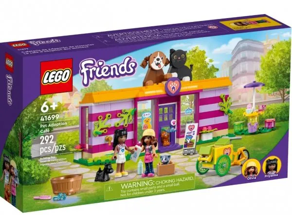 LEGO Friends 41699 Pet Adoption Cafe Lego ve Yapı Oyuncakları