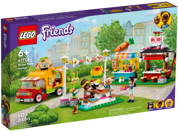 LEGO Friends 41701 Street Food Market Lego ve Yapı Oyuncakları