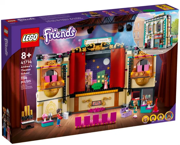 LEGO Friends 41714 Amdreas's Theatre School Lego ve Yapı Oyuncakları