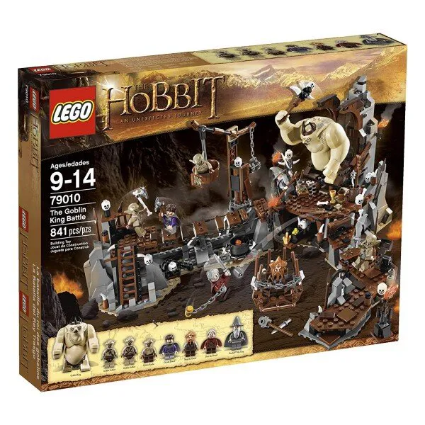 LEGO Hobbit 79010 The Goblin King Battle Lego ve Yapı Oyuncakları
