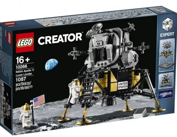 LEGO Icons 10266 Nasa Apollo 11 Lunar Lander Lego ve Yapı Oyuncakları