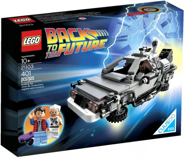 LEGO Ideas 21103 The DeLorean Time Machine Building Lego ve Yapı Oyuncakları