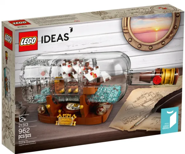 LEGO Ideas 21313 Ship in a Bottle Lego ve Yapı Oyuncakları