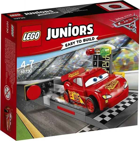 LEGO Juniors 10730 Lightning McQueen Speed Launcher Lego ve Yapı Oyuncakları