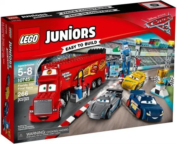LEGO Juniors 10745 Cars Florida 500 Final Race Lego ve Yapı Oyuncakları
