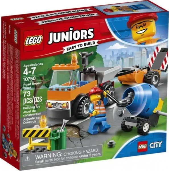 LEGO Juniors 10750 Juniors Road Repair Truck Lego ve Yapı Oyuncakları
