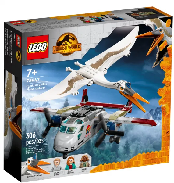 LEGO Jurassic World 76947 Quetzalcoatlus Plane Ambush Lego ve Yapı Oyuncakları
