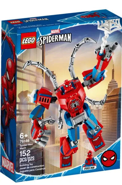 LEGO Marvel 76146 Spider Man Mech Lego ve Yapı Oyuncakları