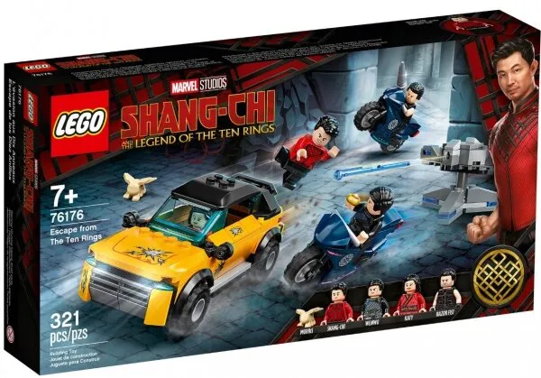 LEGO Marvel 76176 Shang-Chi Escape From The Ten Rings Lego ve Yapı Oyuncakları