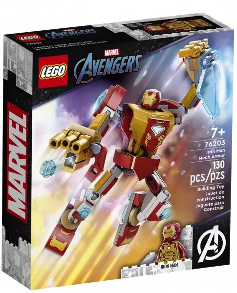 LEGO Marvel 76203 Iron Man Mech Armour Lego ve Yapı Oyuncakları