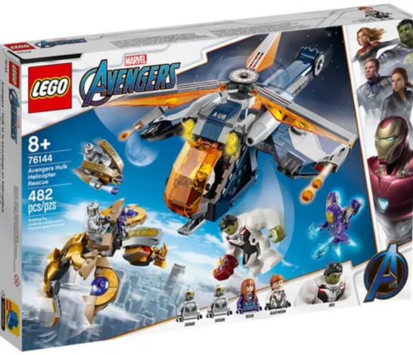LEGO Marvel Avangers 76144 Avengers Hulk Helicopter Rescue Lego ve Yapı Oyuncakları