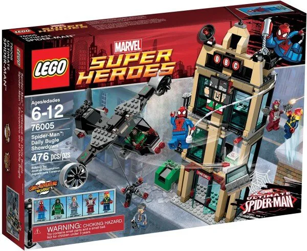 LEGO Marvel Super Heroes 76005 Daily Bugle Showdown Lego ve Yapı Oyuncakları