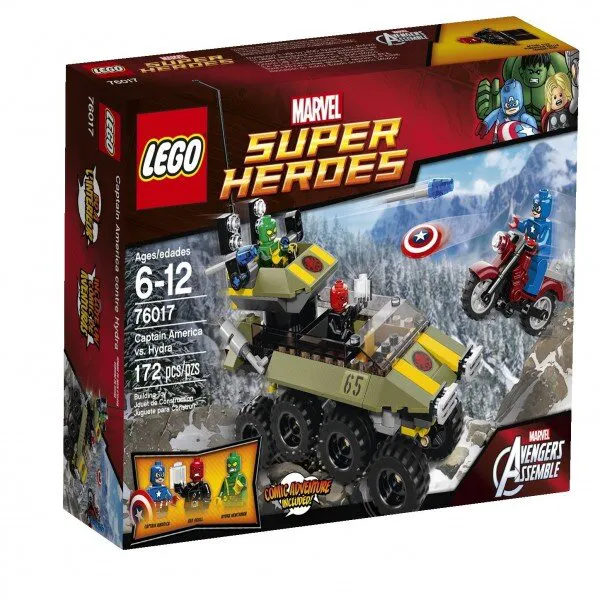 LEGO Marvel Super Heroes 76017 Captain America vs. Hydra Lego ve Yapı Oyuncakları